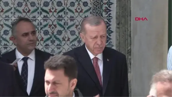 CUMHURBAŞKANI ERDOĞAN TOPKAPI SARAYI'NDA AÇILIŞA KATILDI - 1