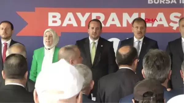 Bakan Varank ve Efkan Ala AK Parti Bursa İl Başkanlığı bayramlaşma programına katıldı - 1