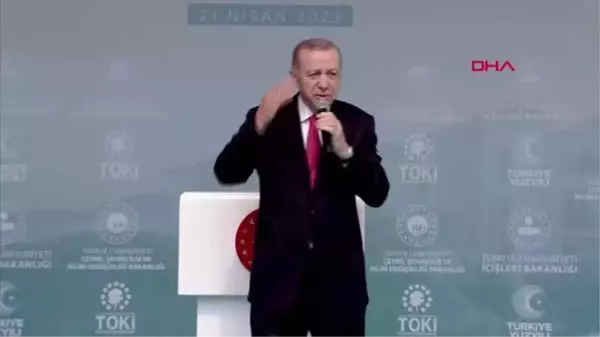 CUMHURBAŞKANI ERDOĞAN: MÜJDELERİMİZLE İKİ BAYRAMI BİR ARADA YAŞAYACAĞIZ -1