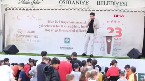 RAMAZAN BAYRAMI ETKİNLİKLERİNDE YÜZLERCE ÇOCUĞA OYUNCAK DAĞITILDI