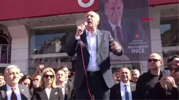 MUHARREM İNCE 'BENİ SEÇERSENİZ SURİYELİLERİ GÖNDERECEĞİM'