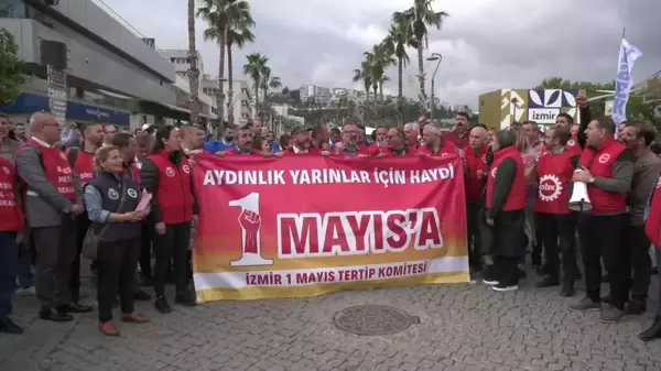 İzmir'de 1 Mayıs Çağrısı: Aydınlık Yarınlar İçin Alanlardayız