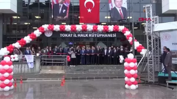 BAKAN YARDIMCISI DEMİRCAN TOKAT'TA 4 KÜTÜPHANENİN AÇILIŞINA KATILDI