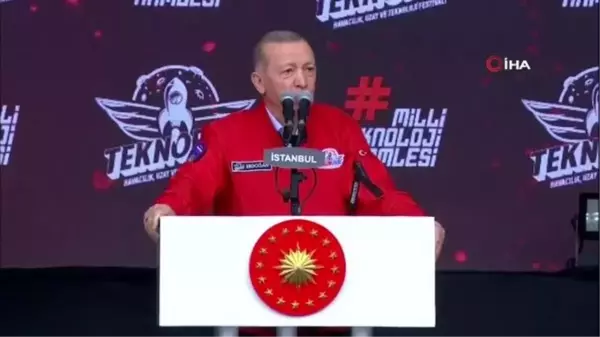 Cumhurbaşkanı Erdoğan Türkiye'nin ilk uzay yolcularının Alper Gezer Avcı ve Tuva Cihangir Atasever olduğunu açıkladı