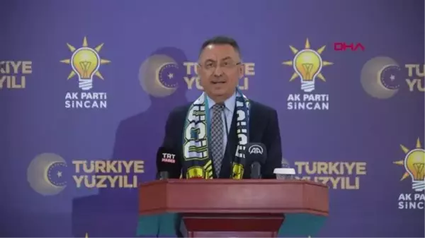 FUAT OKTAY, ANKARA'DA VATANDAŞLARLA BİR ARAYA GELDİ