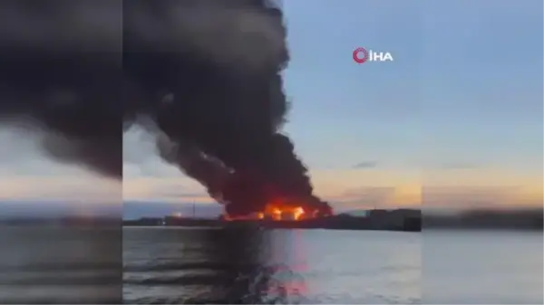 Kırım'daki petrol depolama tesisinde yangınSivastopol Valisi: 