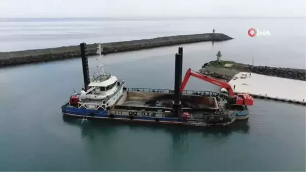 Balıkçı tekneleri limanlarına artık daha rahat girip çıkabilecek