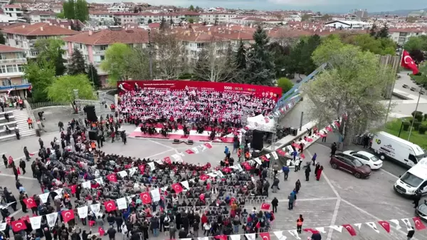 Çankaya Belediyesi 1000 Çocuk Korosu 23 Nisan konseri verdi