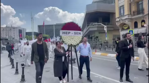 HEP-SEN, 1 Mayıs'ta Sağlık Sisteminin Hastalığını Protesto Etti