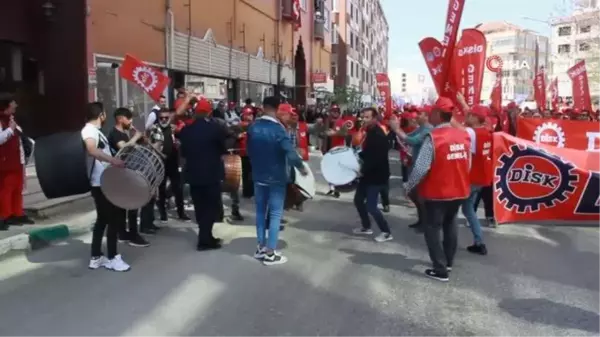 Kırklareli'nde 1 Mayıs kutlamaları