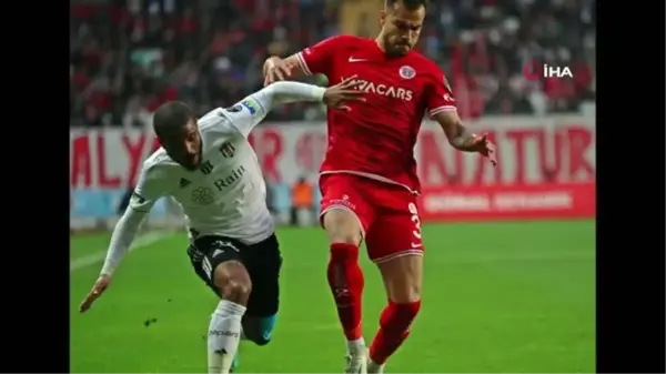 Spor Toto Süper Lig: FTA Antalyaspor: 1 - Beşiktaş: 0 (İlk yarı)