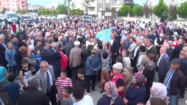 Ayyüce Türkeş, İYİ Parti'nin Osmaniye adayı Loğoğlu'nun mitinginde konuştu