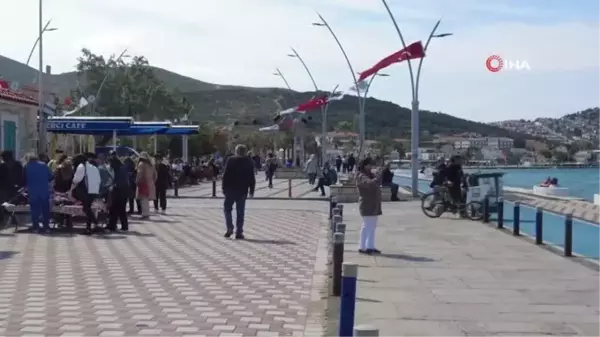 İzmir'in turistik ilçesi Foça yaz sezonuna hazır