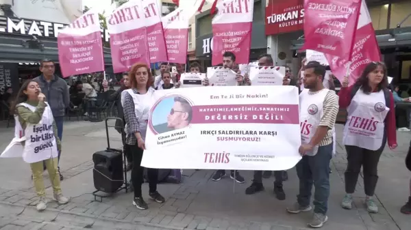 İzmir'de Müzisyenler, Cihan Aymaz Cinayetini Protesto Etti