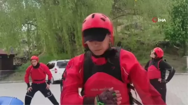 Yozgat'ın ilk ve tek rafting takımı, Türkiye ikincisi oldu