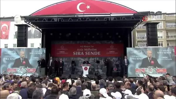 MHP lideri Bahçeli: 