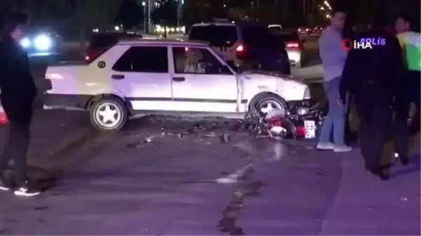 Konya'da otomobil ile motosiklet çarpıştı: 1 ölü, 3 yaralı