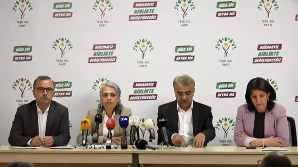 Hdp ve Yeşil Sol Parti, Seçim Sonuçlarını Değerlendirdi: 