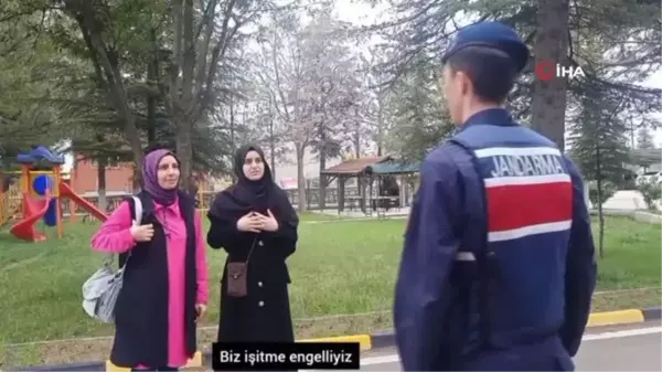 Jandarmaya aracısız destek olmak maksadıyla işaret dili eğitimi verildi