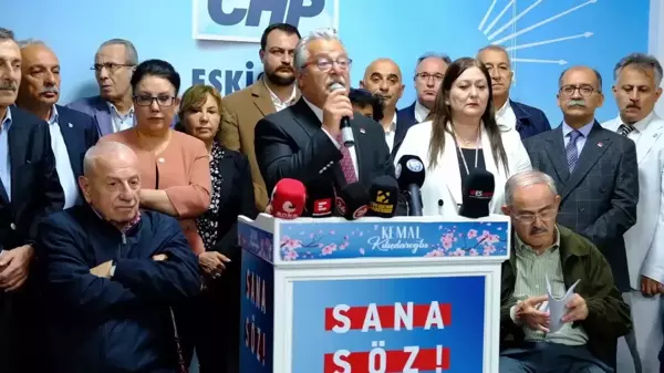 Millet İttifakı'ndan Eskişehir'de Ortak Açıklama...Chp Eskişehir İl Başkanı Taşel: 