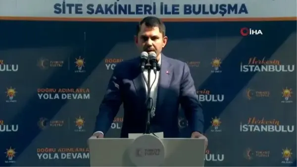 Bakan Kurum, Tuzla'da kentsel dönüşüm çalışmalarını açıkladı