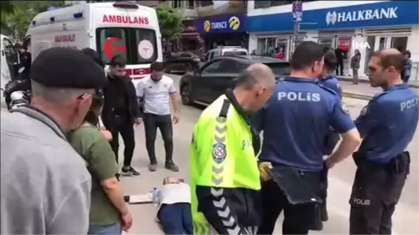 Bandırma'da trafik kazası: 1 yaralı