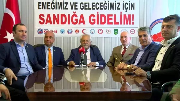 Birleşik Kamu-İş Konfederasyonu Genel Başkanı Mehmet Yeşildağ: 