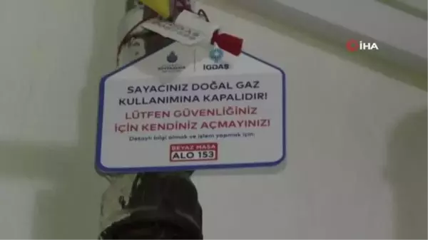 Sultangazi'de İGDAŞ hasta bebeği olan ailenin doğalgazını kesti