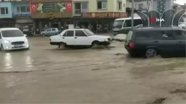 Hatay Kırıkhan'da Fırtına ve Şiddetli Yağış