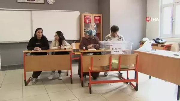 Kocaeli'de oy verme işlemi sona erdi