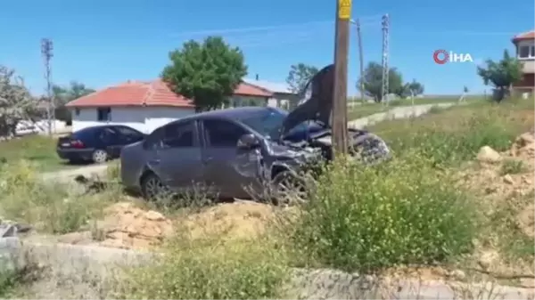 Tokat'ta 2 aracın karıştığı kaza: 3 yaralı