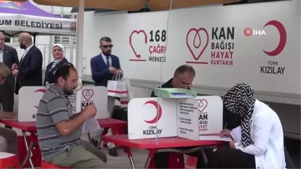 Samsun'da 5555 Ünite Kan Bağışı Kampanyası Başladı