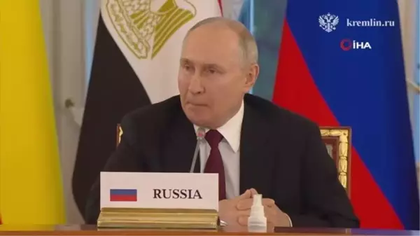 Putin: 'Afrikalı dostlarımızın Ukrayna krizine yönelik dengeli yaklaşımını memnuniyetle karşılıyoruz'