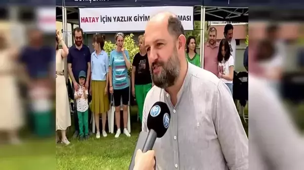 Eskişehir'de Hatay için yazlık giyim dayanışması düzenlendi