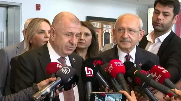 Ümit Özdağ, Kemal Kılıçdaroğlu'nu ziyaret etti