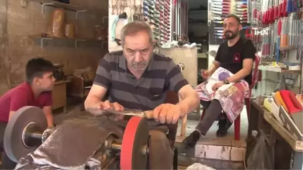 Şanlıurfa bıçakçılarda 'Kurban Bayramı' yoğunluğu