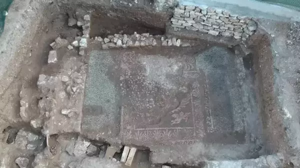 Sinop'ta Helenistik Döneme Ait Çakıl Taşı Mozaikleri Bulundu