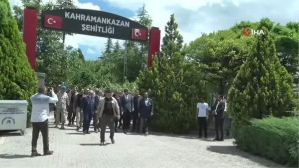 Kahramankazan'da Şehitler Kurban Bayramı Öncesi Unutulmadı