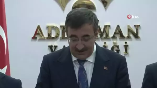 Cumhurbaşkanı Yardımcısı Cevdet Yılmaz: 