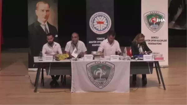 Denizli ASKF Başkanı 4. kez Ceşen seçildi