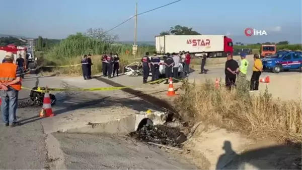 Çanakkale'de Kazada Uyuşturucu Ele Geçirildi