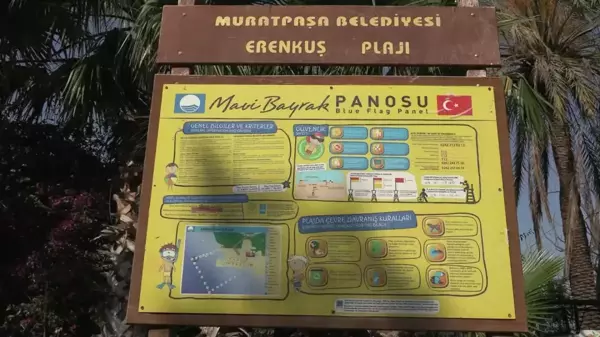 Muratpaşa Belediyesi Plajlarına Mavi Bayrak Töreni