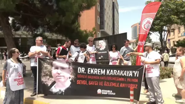 İstanbul Tabip Odası, doktor Ekrem Karakaya'yı anma etkinliği düzenledi