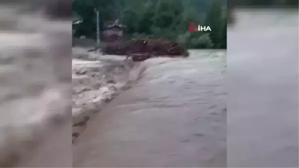 Samsun'da engelli kadın selde kayboldu