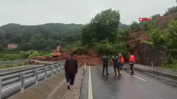 Zonguldak'ta Sağanak Yağış Sonrası Su Taşkınları ve Ulaşım Kapandı