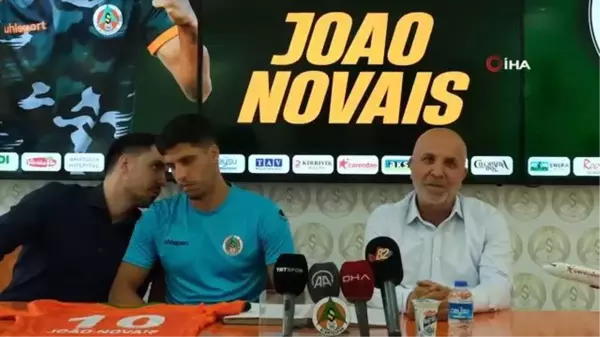 Joao Novais yeniden Corendon Alanyaspor'da