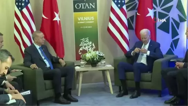 Cumhurbaşkanı Erdoğan, ABD Başkanı Biden ile görüştü