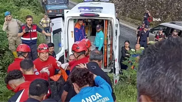 Giresun'da göçük altında aranan şahsın cansız bedeni bulundu