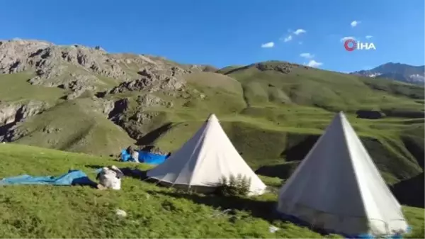 Nesli tükenmekte olan yaban keçileri Munzur Dağlarında görüntülendi