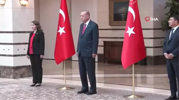 Gine Büyükelçisinden Cumhurbaşkanı Erdoğan'a güven mektubu